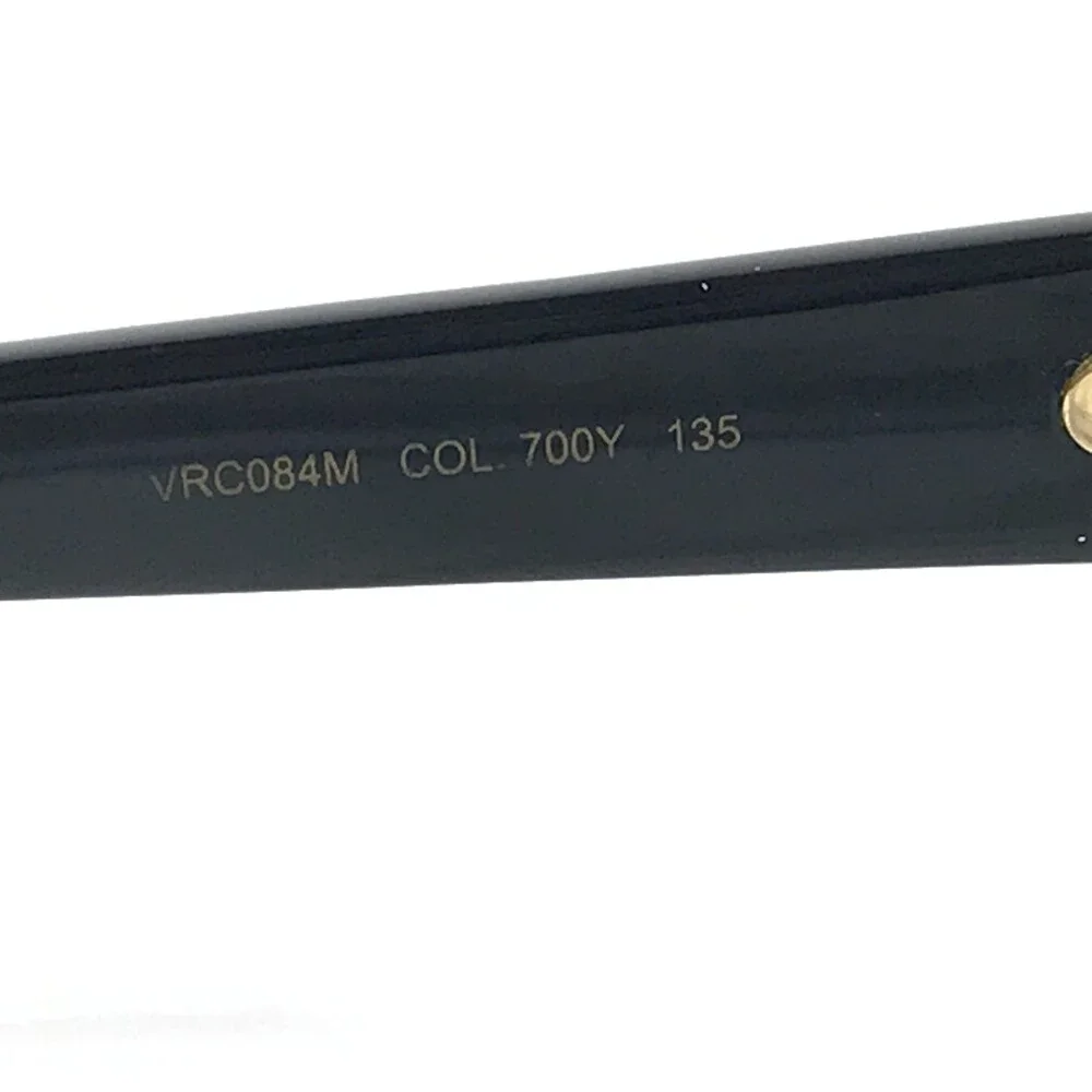 Roberto Cavalli Eyeglasses Frame VRC084M COL. 700Y Black Ivory Cat Eye 50-18-135